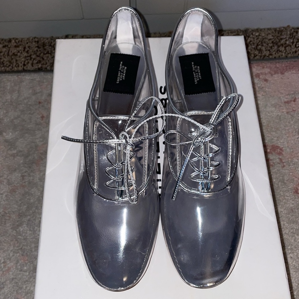 Marc Jacobs Runway Clear Cinderella Vinyl Shoes - Picture 4 of 11